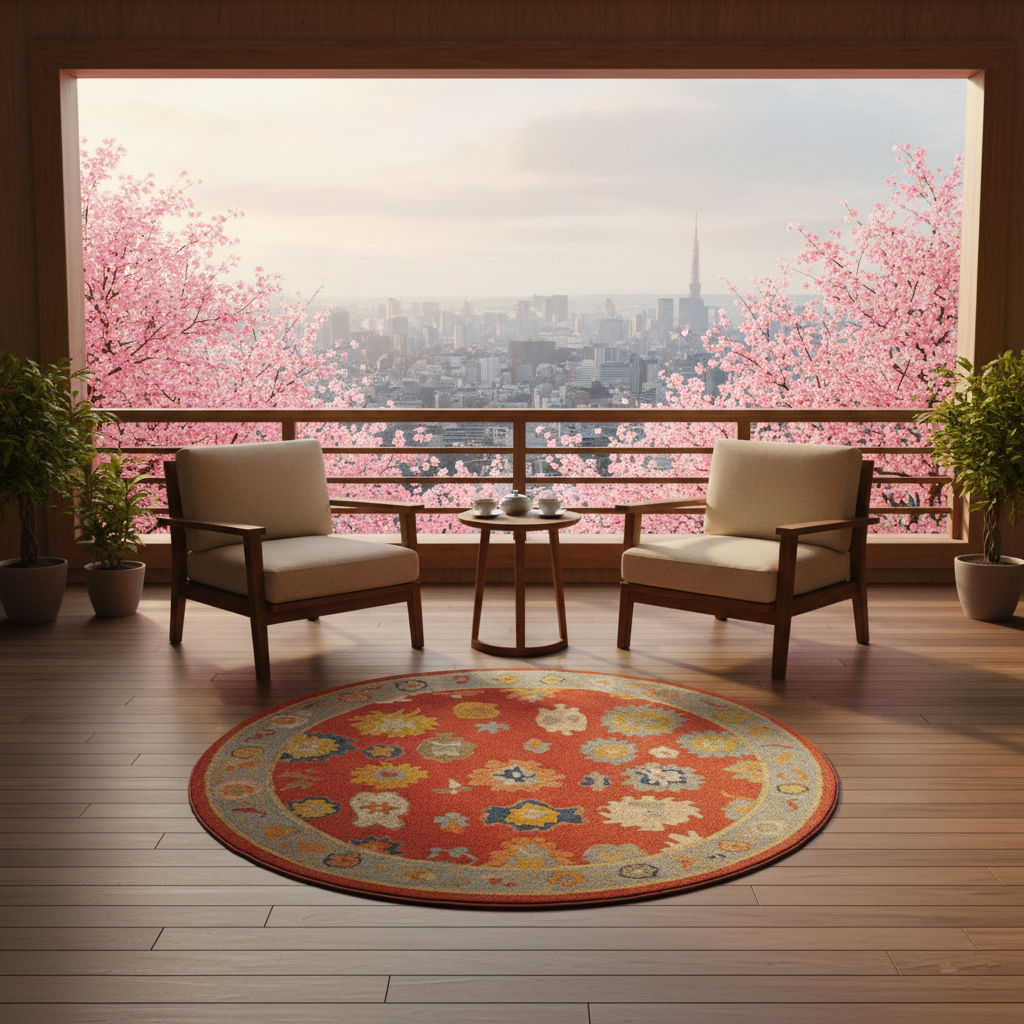 LUMINARA - Hand Knotted Oushak Carpet